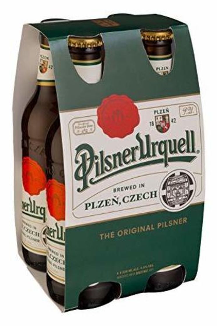 Products Pilsner Urquell Cerveza - Paquete de 4 x 330 ml - Total