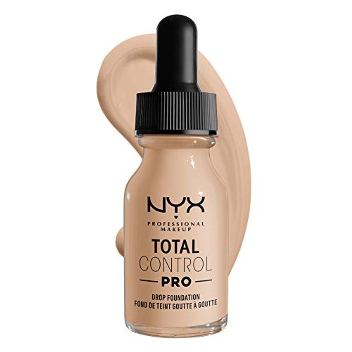 NYX Professional Makeup Base de maquillaje líquida Total Control Pro Drop, Dosificación
