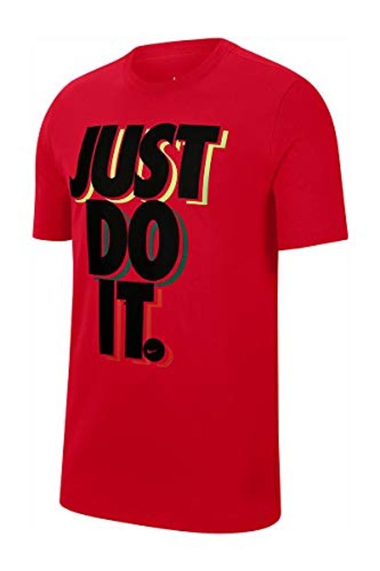 Moda NIKE Sportswear JDI T-Shirt, Rojo Universitario