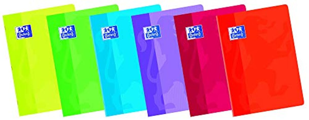 Social Oxford Classic 100105714 - Pack de 10 libretas grapadas de tapa blanda,