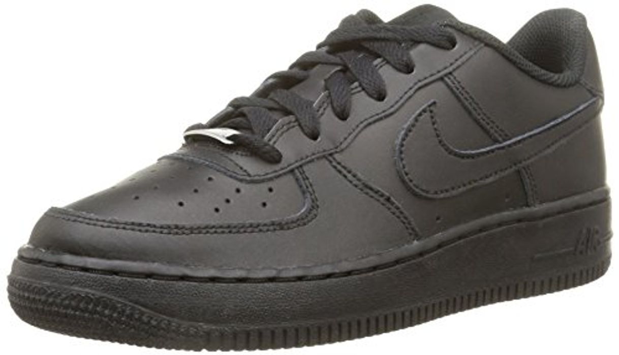 Fashion Nike Air Force 1 Gs, Zapatillas Unisex Niños, Negro