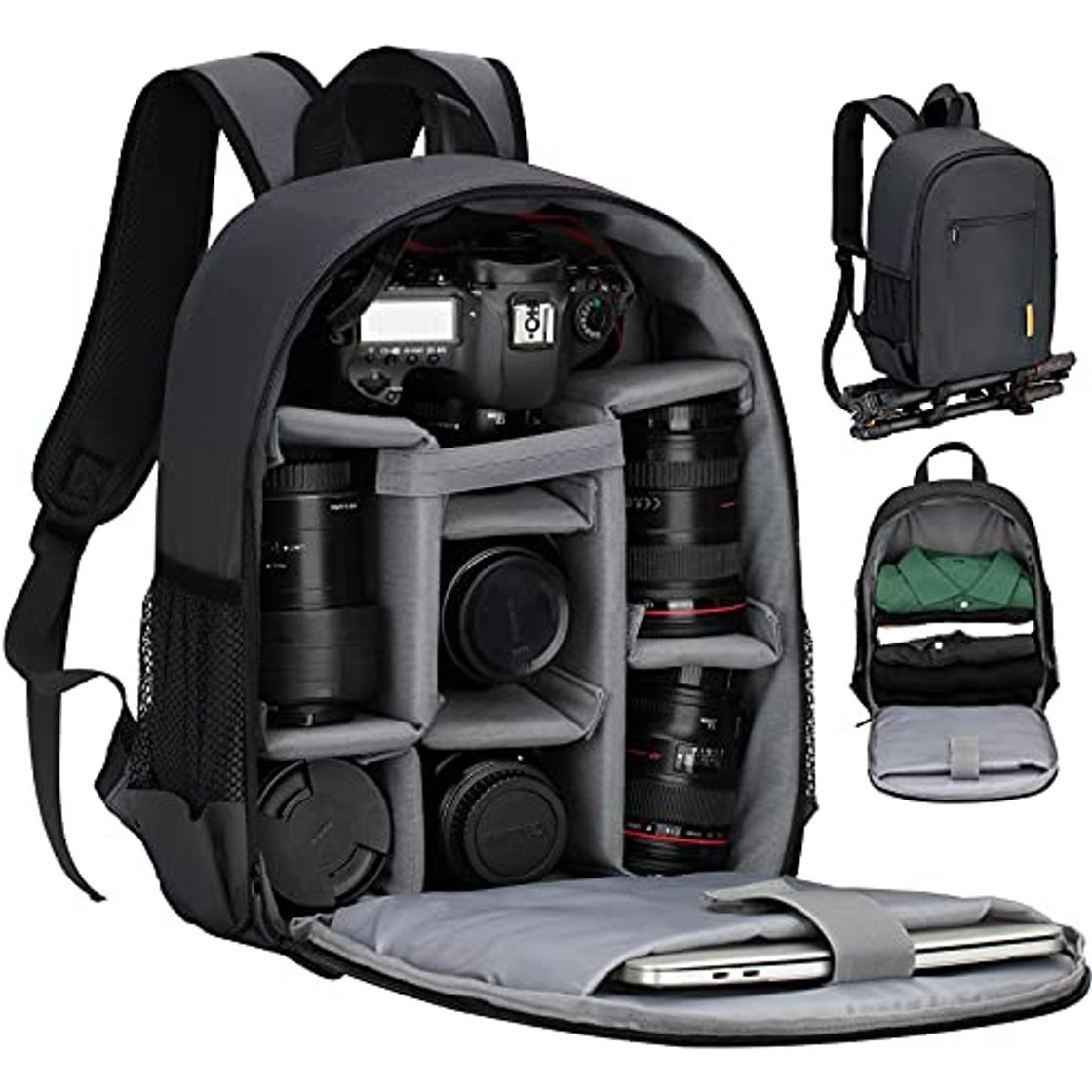 Social TARION TBS Mochila para cámara Mochila pequeña SLR Photo Mochila impermeable para