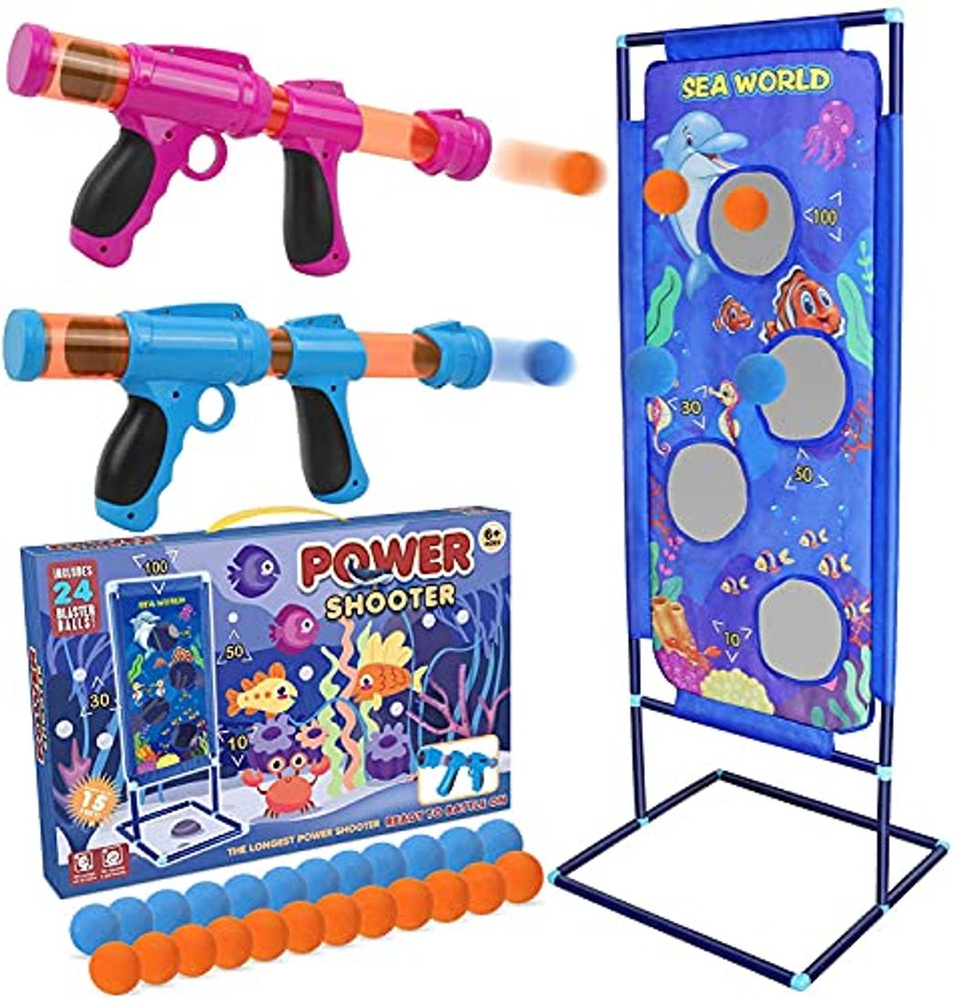Social STOTOY Juego de Tiro, Divertido Juego de Tiro para Niños con 2