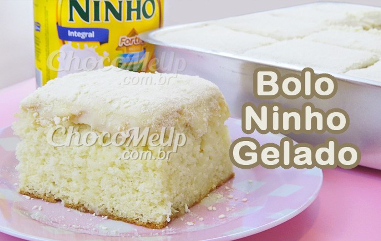 Moda Bolo gelado de leite ninho