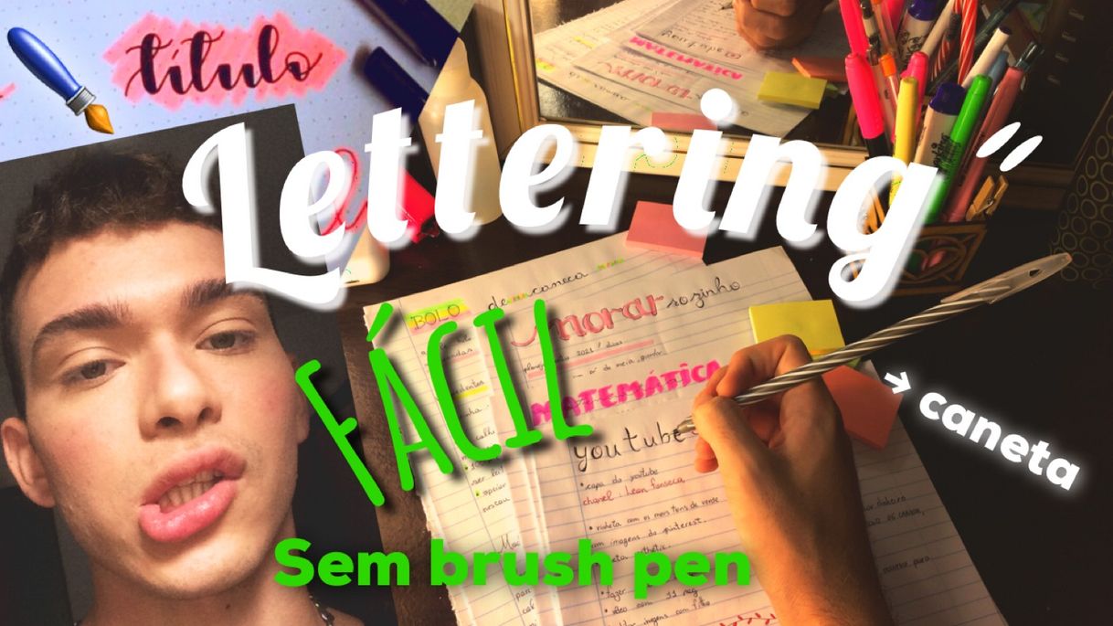 Social O LETTERING PERFEITO EM MINUTOS! iniciante com resumos ...