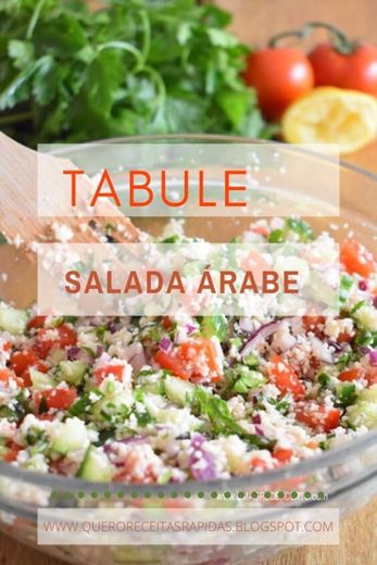 Salada árabe 