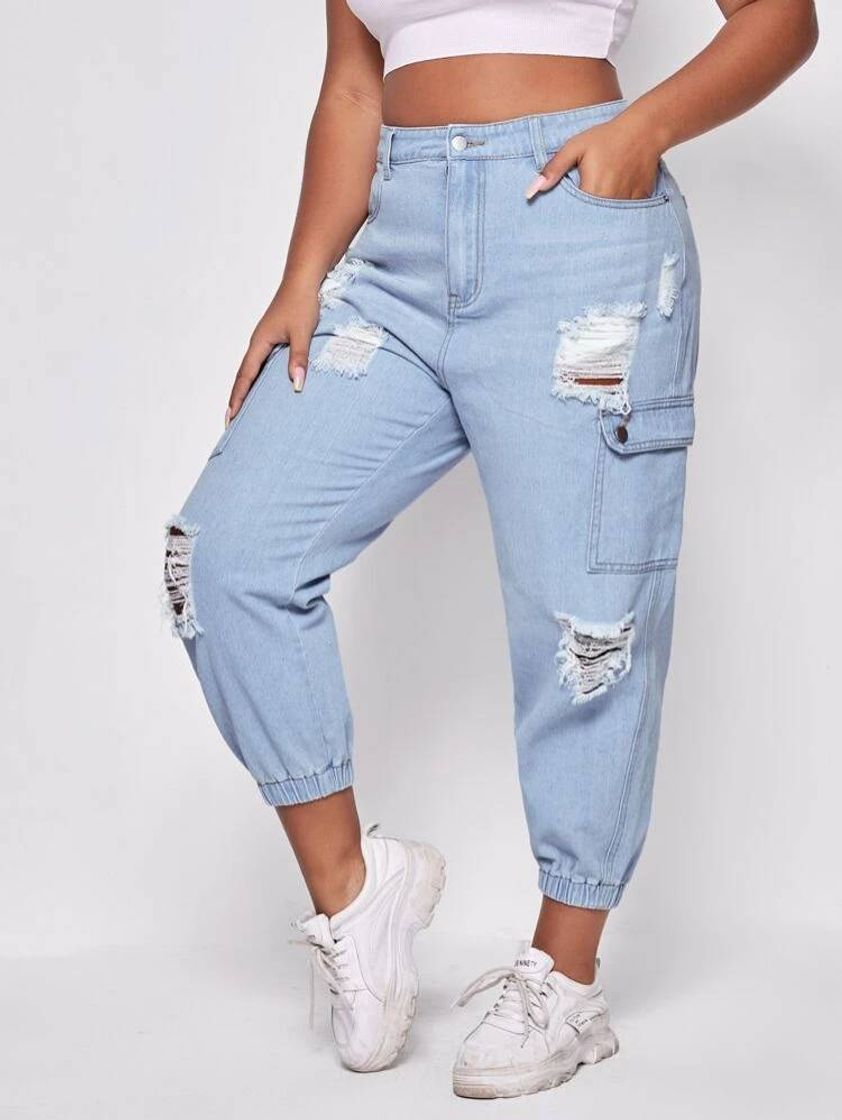 Fashion Calça plus size shein