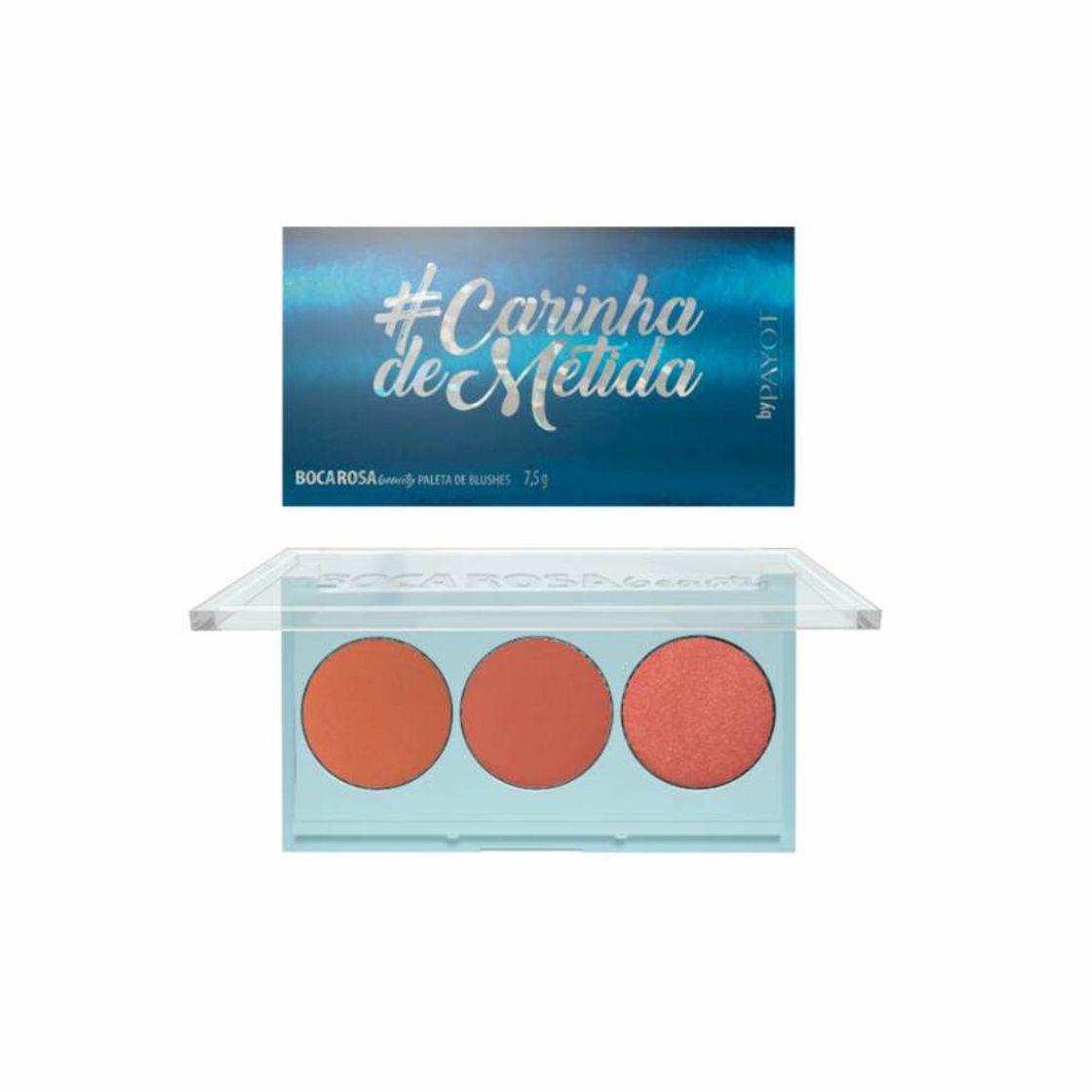 Moda Paleta de blush  Boca Rosa #Carinhademetida