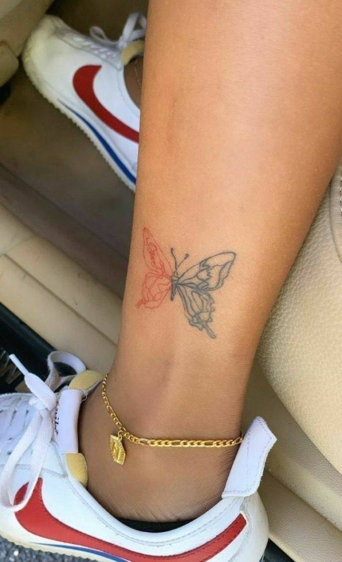 Moda ·tatto de borboleta✨