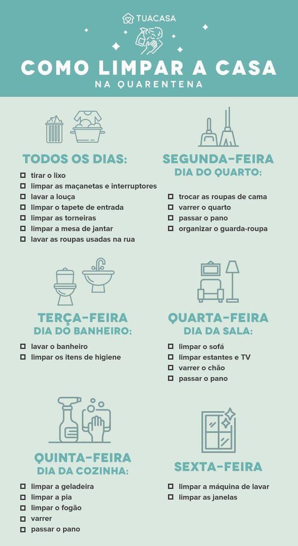 Fashion Como limpar a casa e mantê-la sempre higienizada!