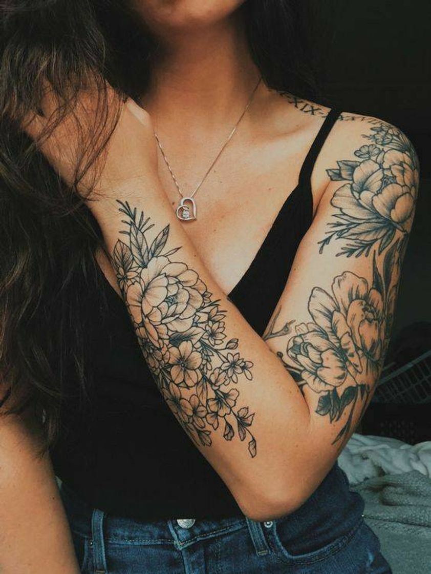 Fashion Tattoo floral