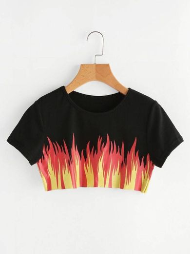 Cropped T-shirt