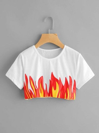 Cropped T-shirt