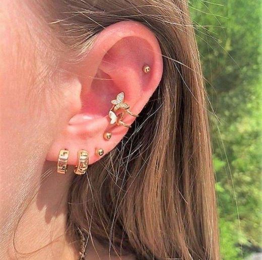 Piercing para orelha/cartilagem 😚