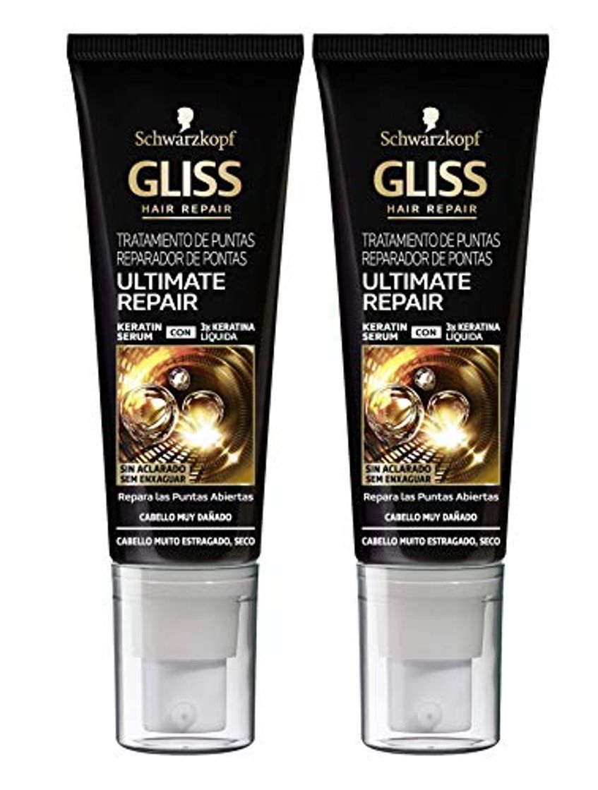 Belleza Gliss - Tratamiento de Reparación de Puntas Ultimate Repair