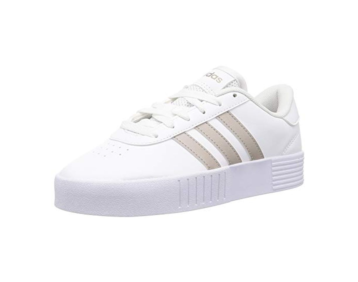 Moda adidas Court Bold, Zapatillas de Deporte Mujer, Ftwbla Metpla Ftwbla, 39 1