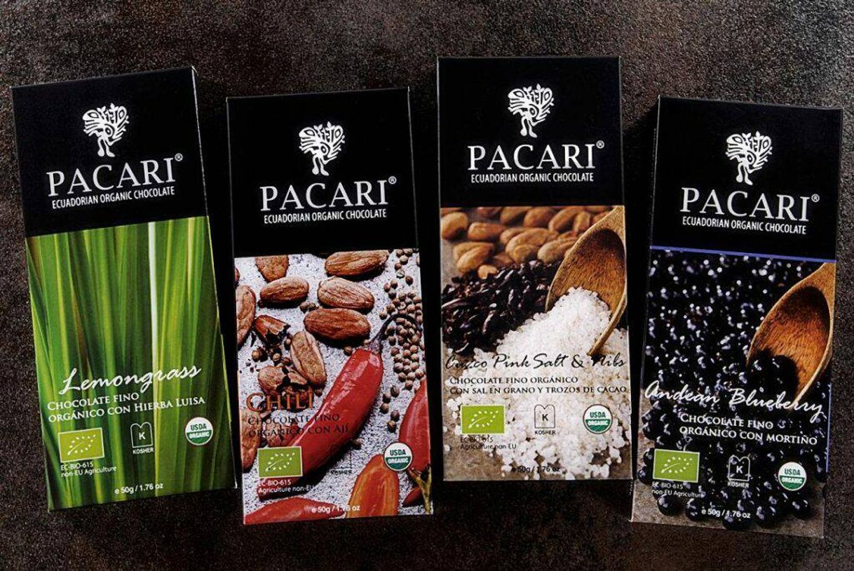 Productos Chocolates Pacari