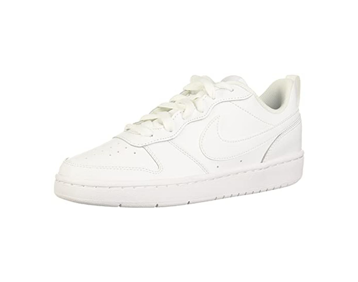 Moda Nike Court Borough Low 2, Zapatillas de Baloncesto para Hombre, Blanco