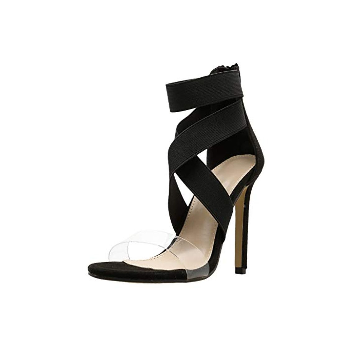 POLP Zapatos Tacón Sandalias de Vestir Mujer Tacon Sexy Transparente Casual Sandalias
