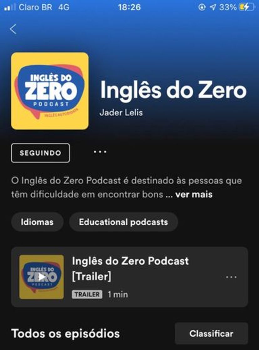 Music Podcast - Inglês do Zero