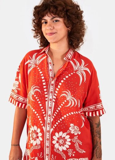 Camisa Uni Maraflori - Farm