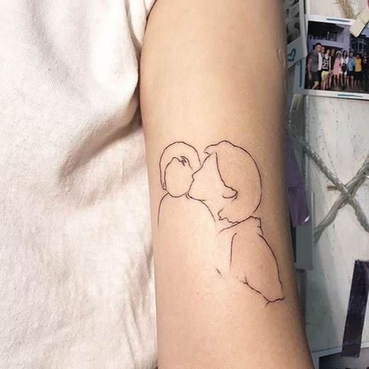 Line tattoo