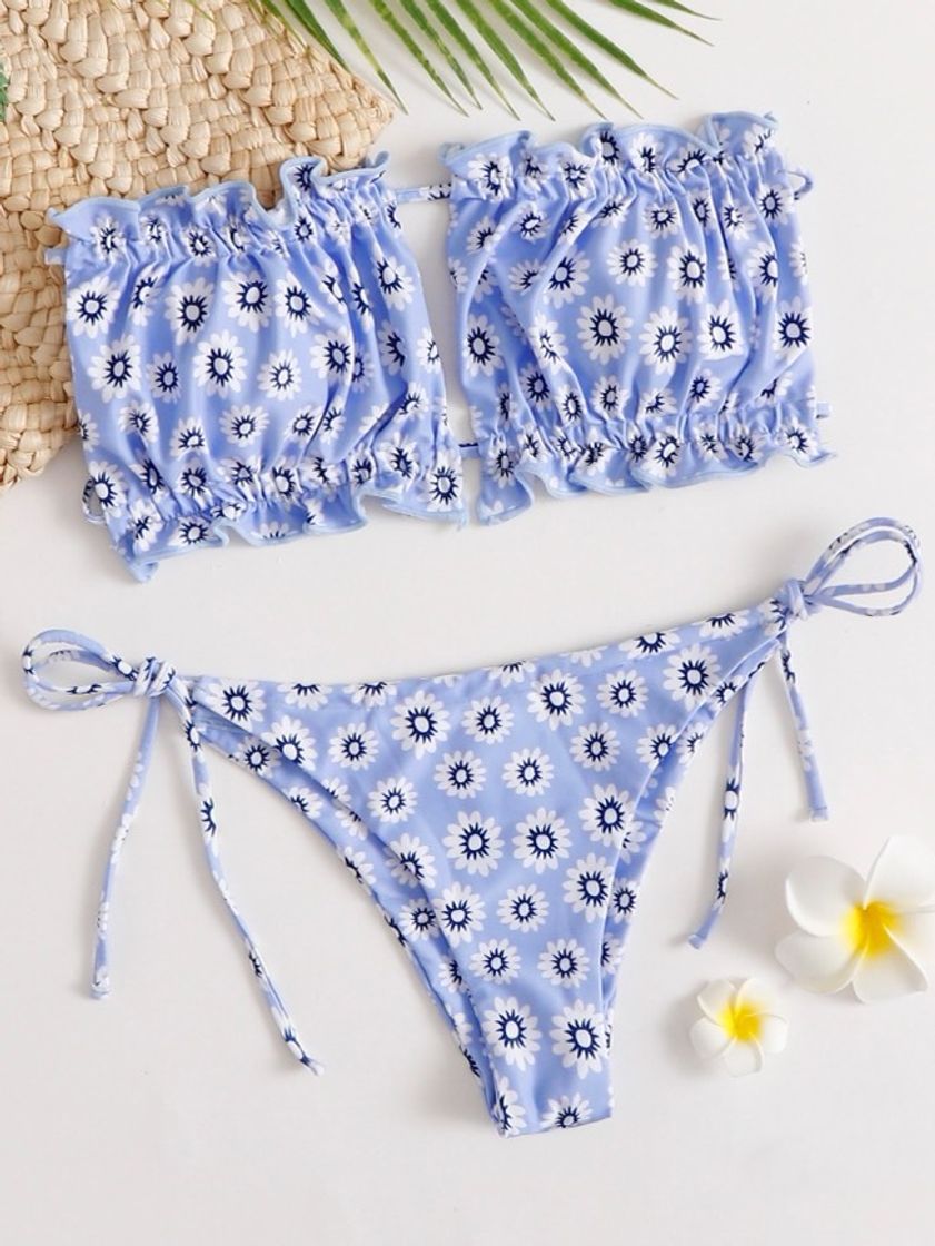 Fashion Bikini estampado 