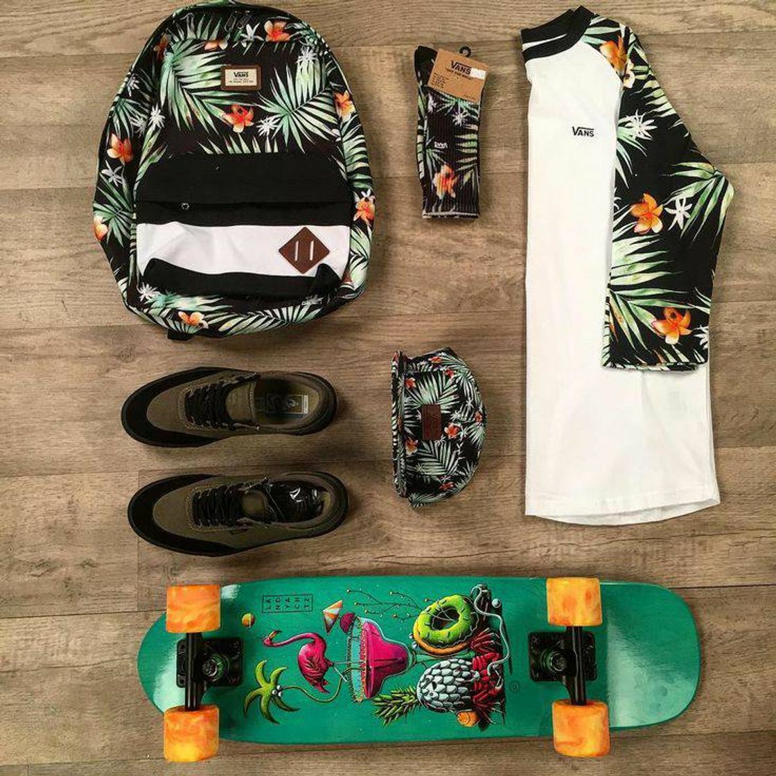 Moda Look com Skate