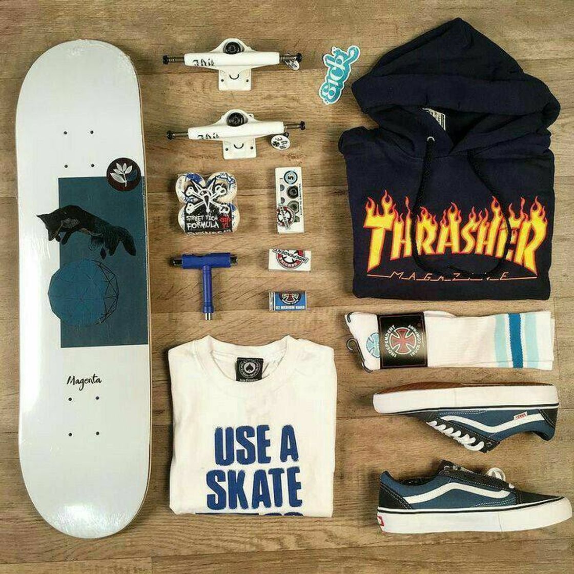 Fashion Look com Skate