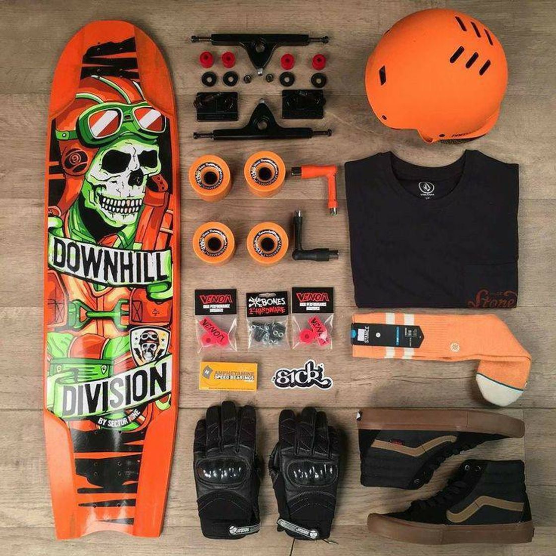 Moda Look com Skate