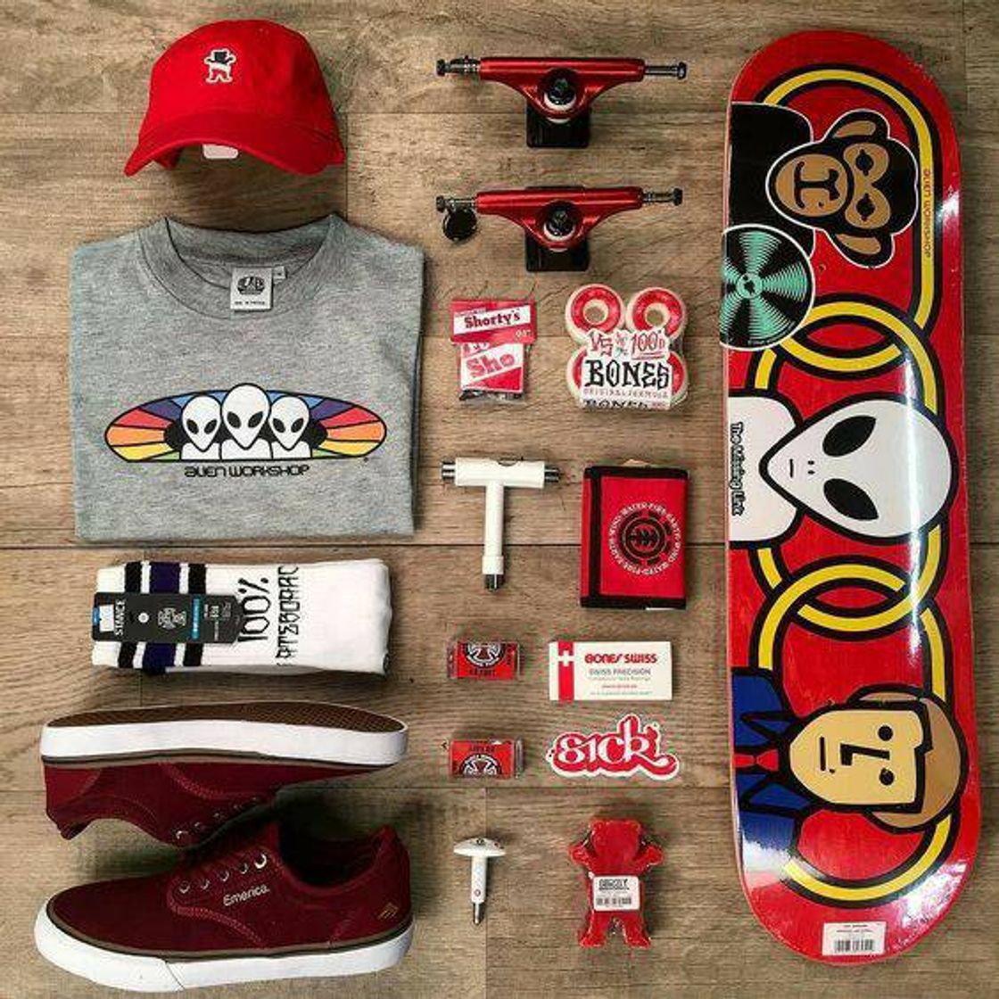 Moda Look com Skate