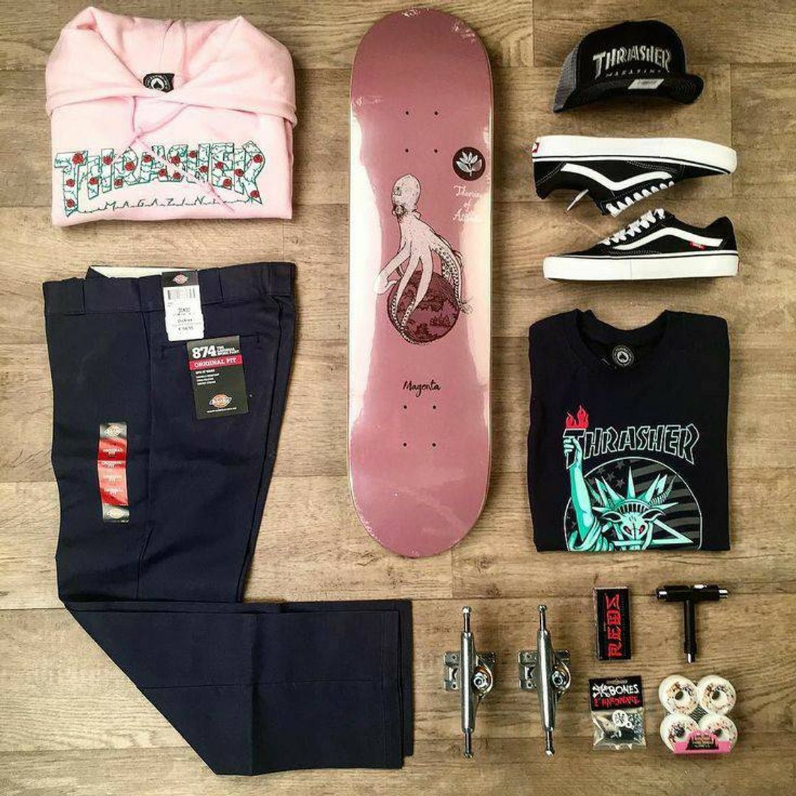 Moda Look com Skate