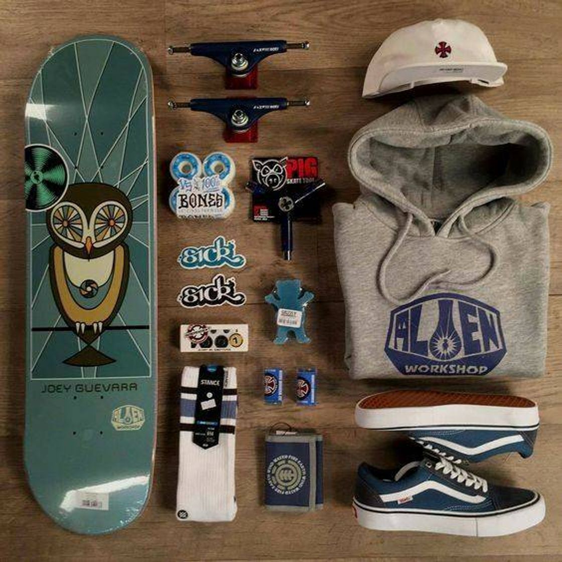 Moda Look com Skate