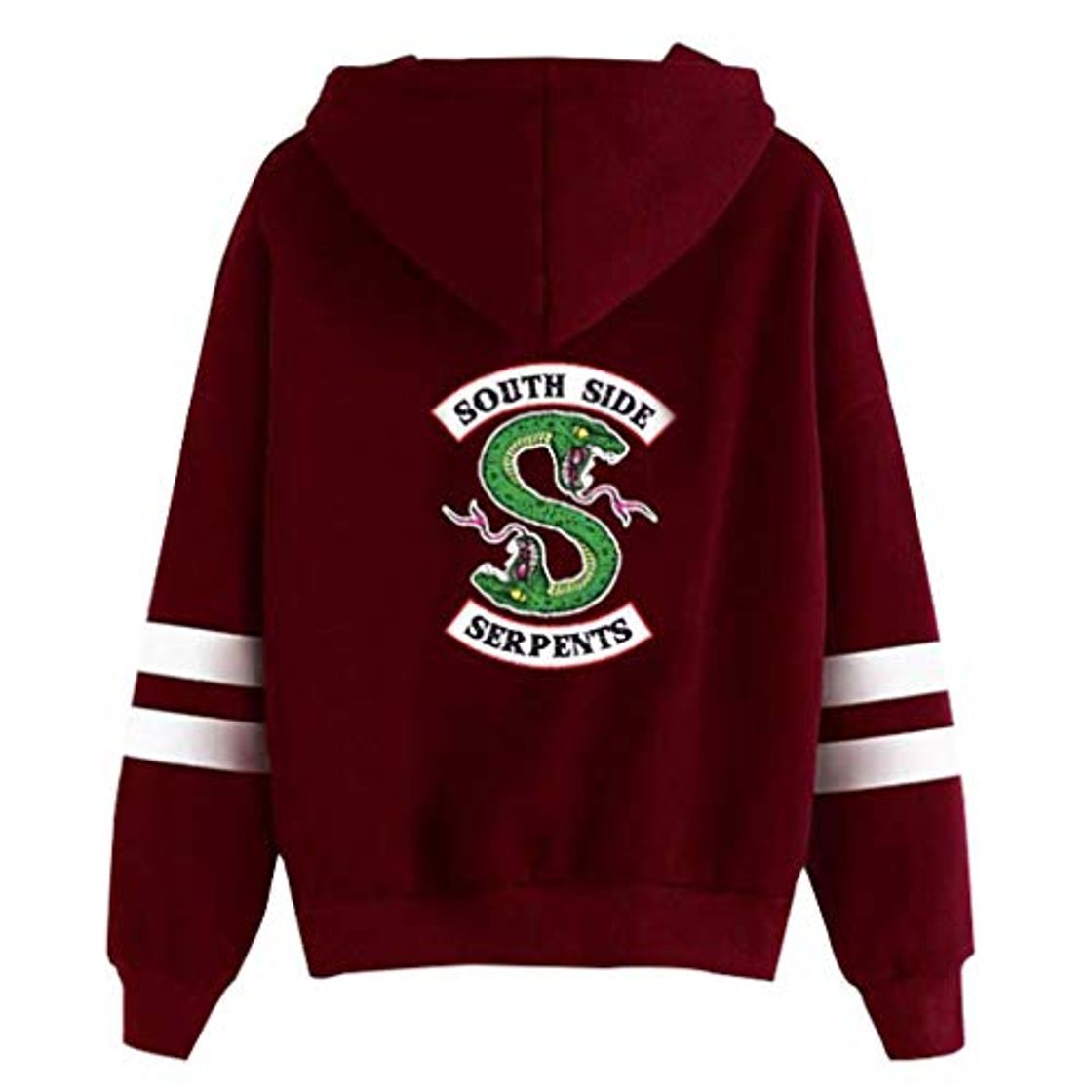 Fashion Riverdale Sudadera Serpientes Mujer Chicas Adolescente Sudadera Deportiva Rayado Manga Larga Moda