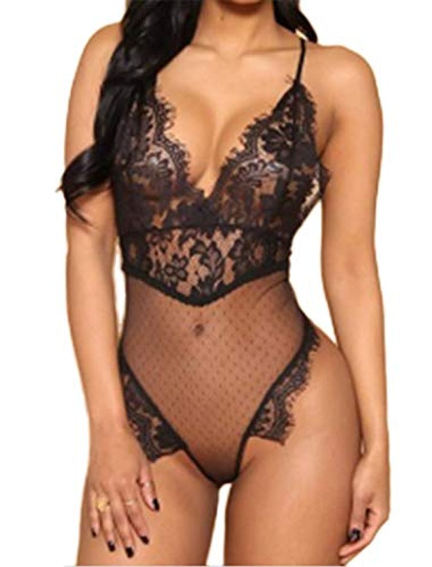 Product Aranmei Bodysuit Lenceria,Sexy Body Para Mujer,Erotica Atractiva Ropa De Encaje Ropa Interior