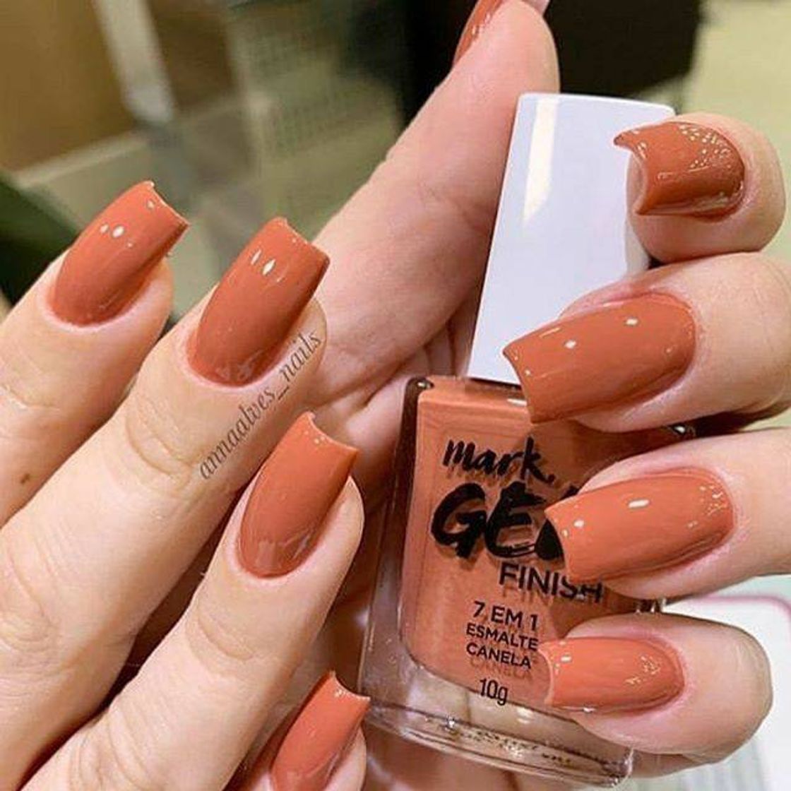 Moda Unhas caramelo 