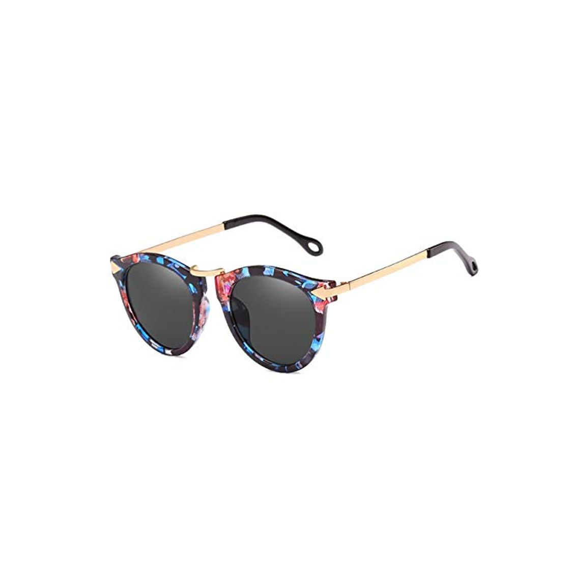 Fashion YUESHAO Gafas de Sol Gafas De Sol De Ojo De Gato Mujer Flecha Gafas De Sol Tonos Vintage para Mujer Gafas De Sol Damas Flores Sunglases