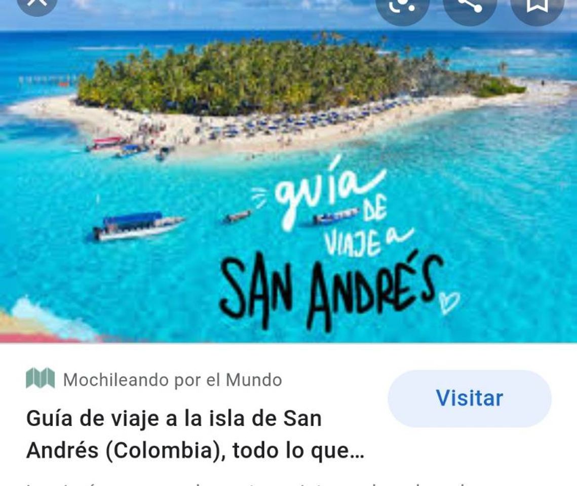 Place Isla de San Andrés