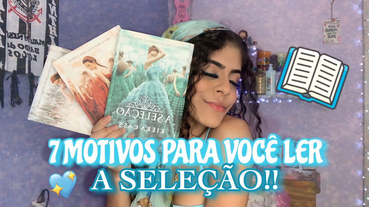 Fashion VOCÊ PRECISA LER A TRILOGIA DA SELEÇÃO!! 💙📚