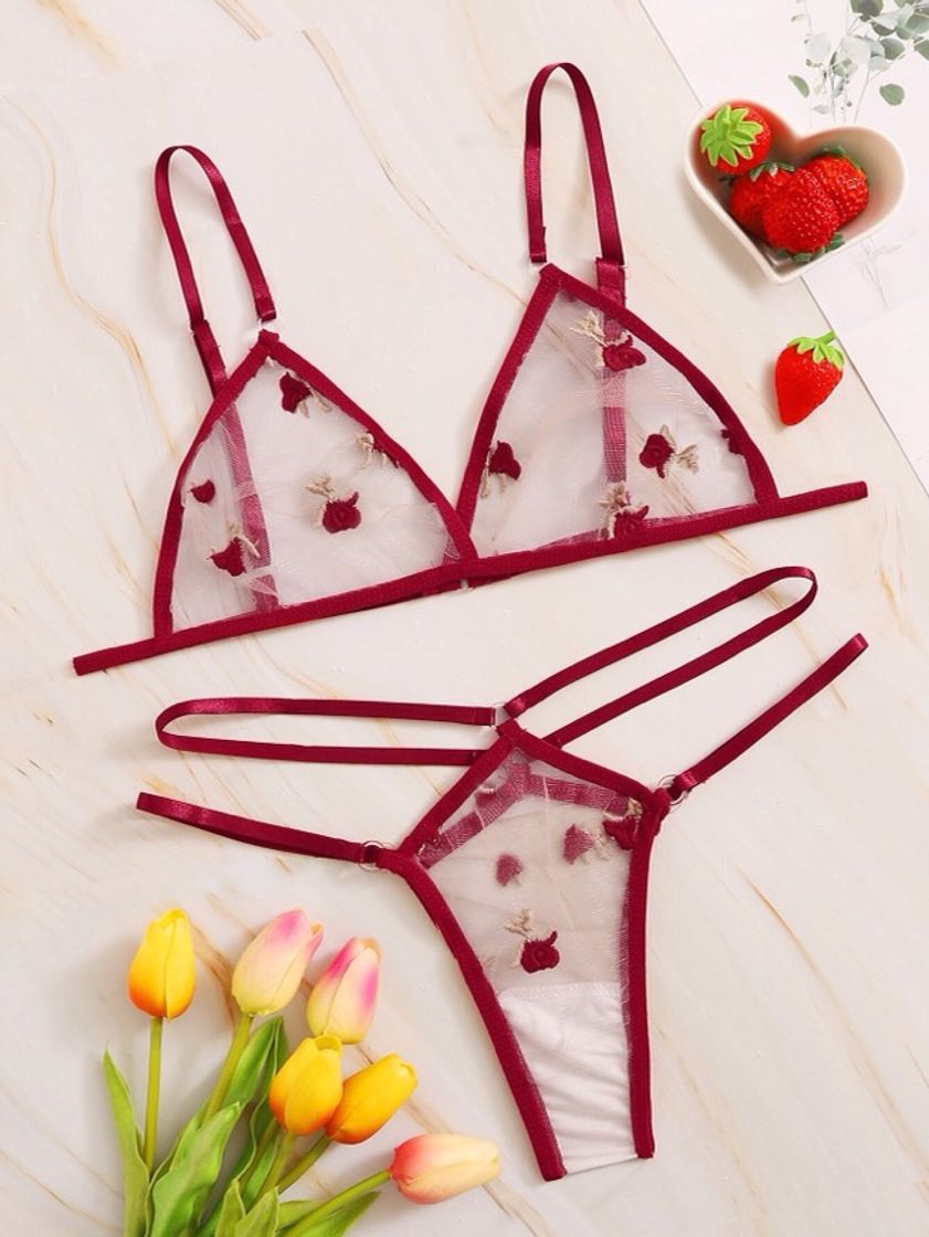 Moda Lingerie tem várias numeração na shein 