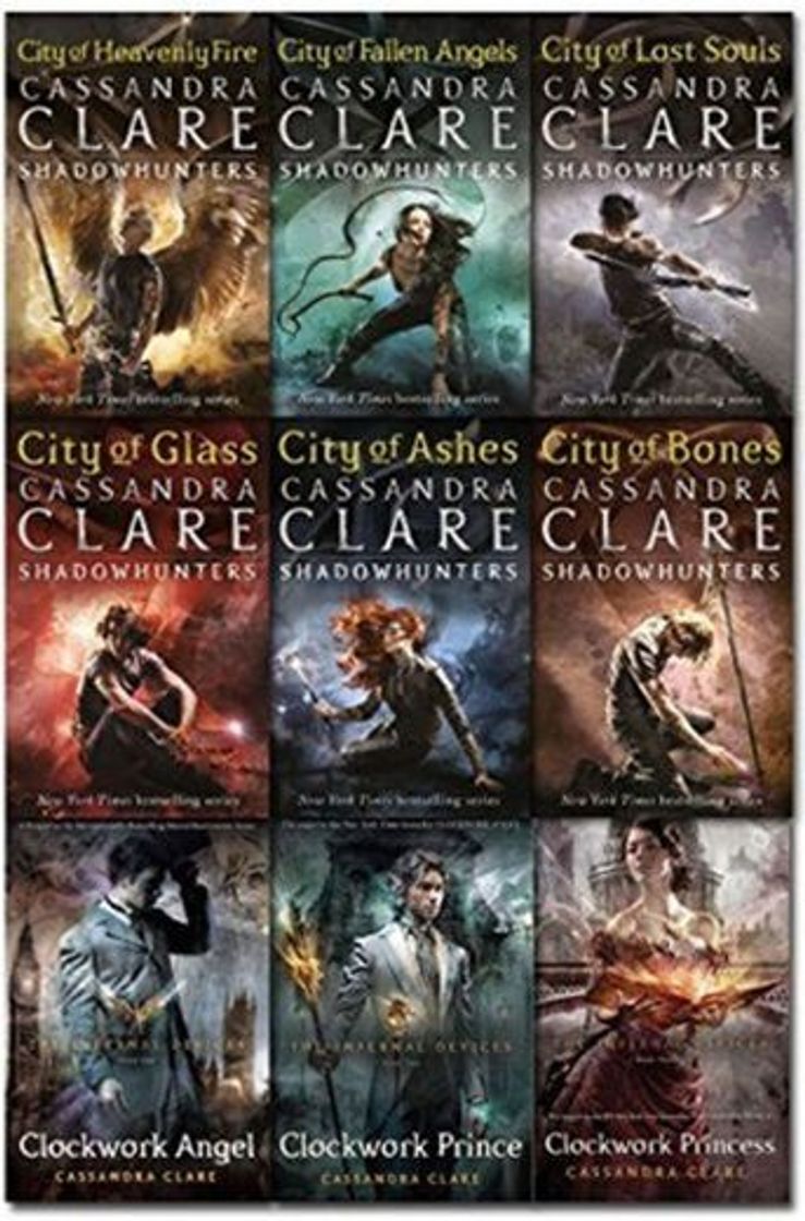 Libro Cassandra Clare Mortal Instruments & Infernal Devices Collection 9 Books Set Pack