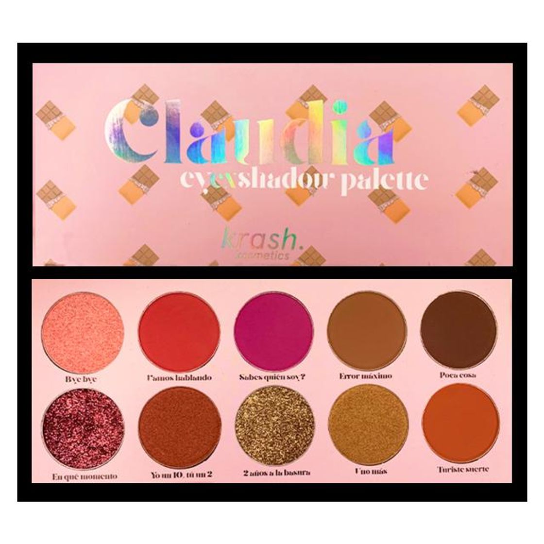 Fashion Paleta de Sombras eyEXshadow Palette - Claudia – Krash Kosmetics