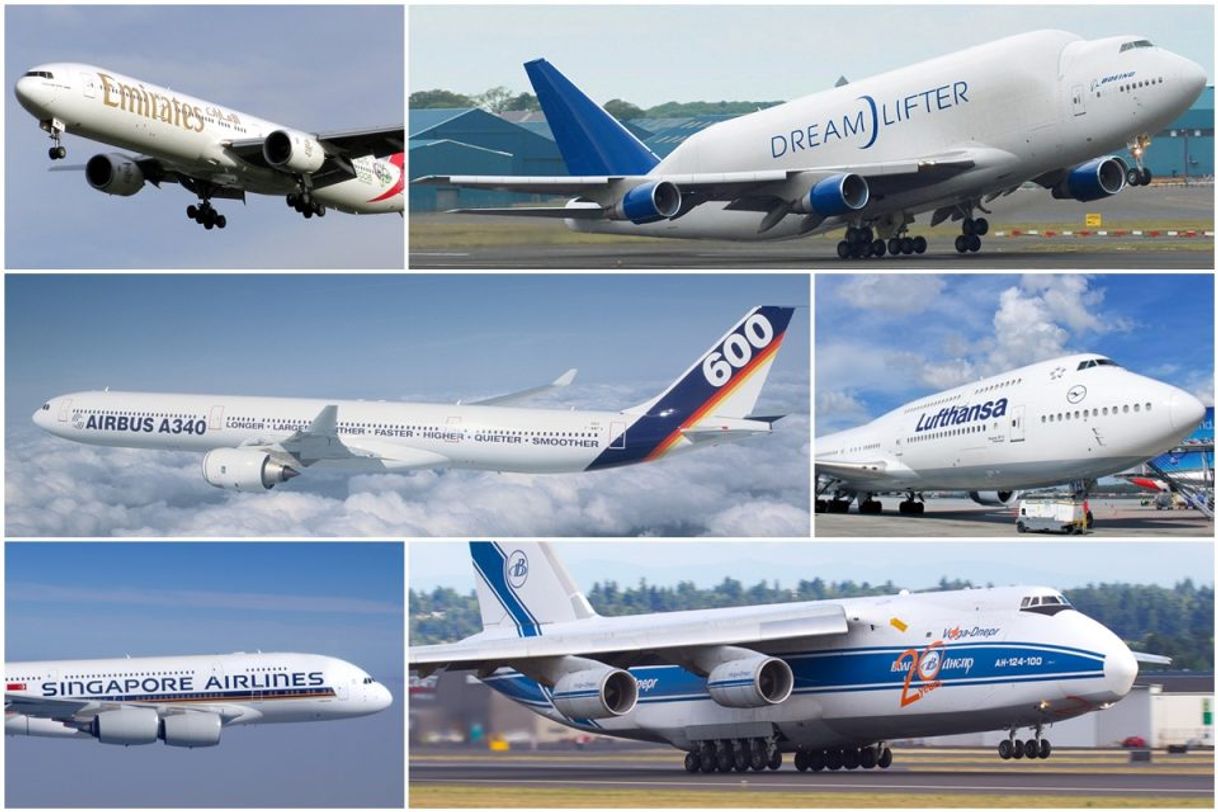 Social Conheça os Top 10 aviões do mundo - os 10 maiores 