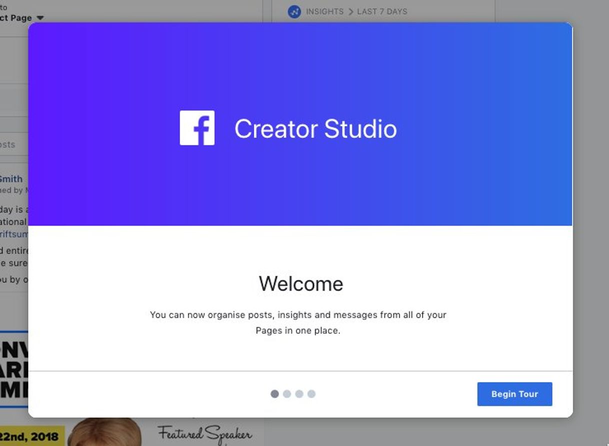 Moda Facebook Creator Studio