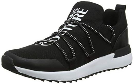 Versace Jeans Couture Shoes, Zapatillas de Gimnasia Hombre, Negro (899