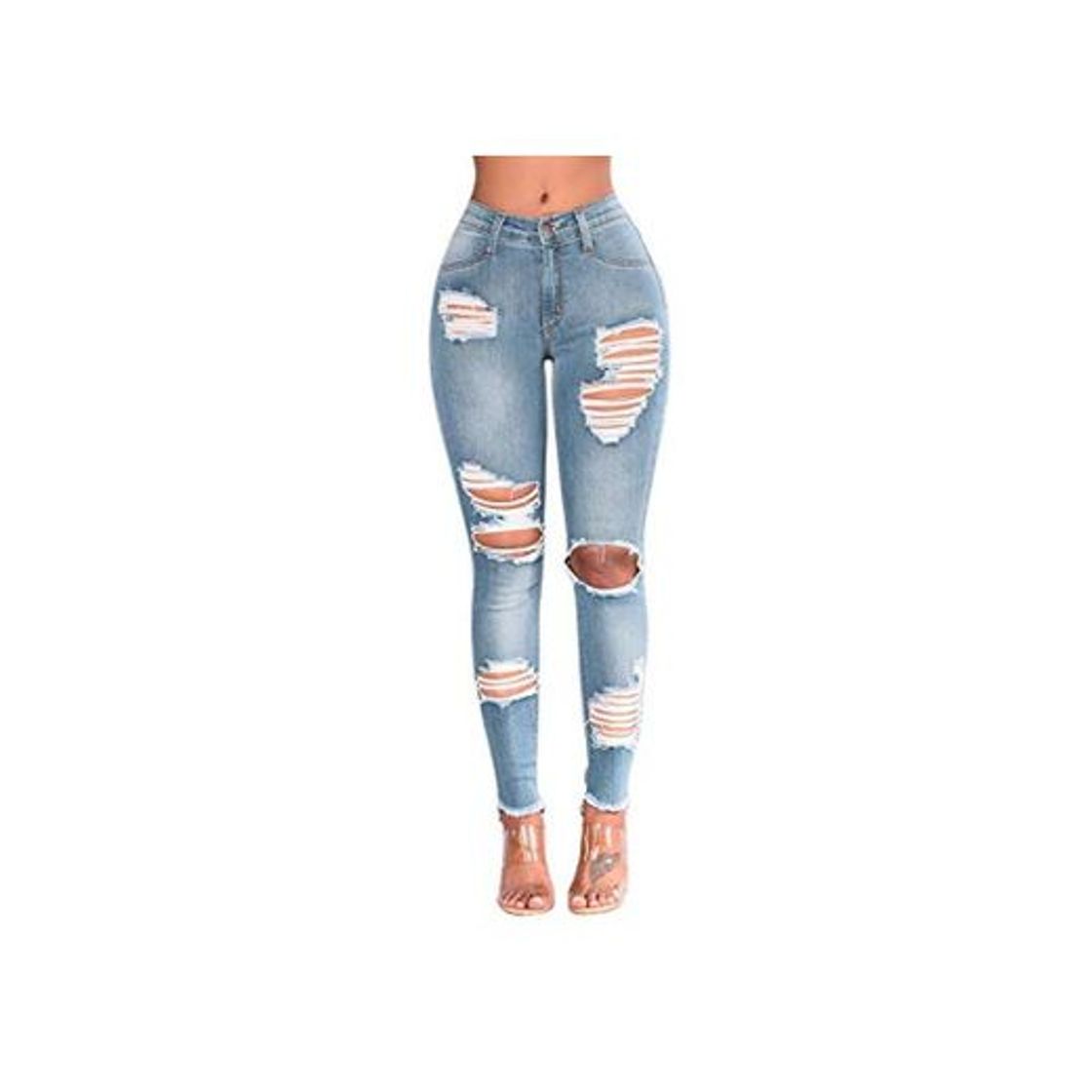 Social Fashion 2020 - Pantalones de Mezclilla para Mujer