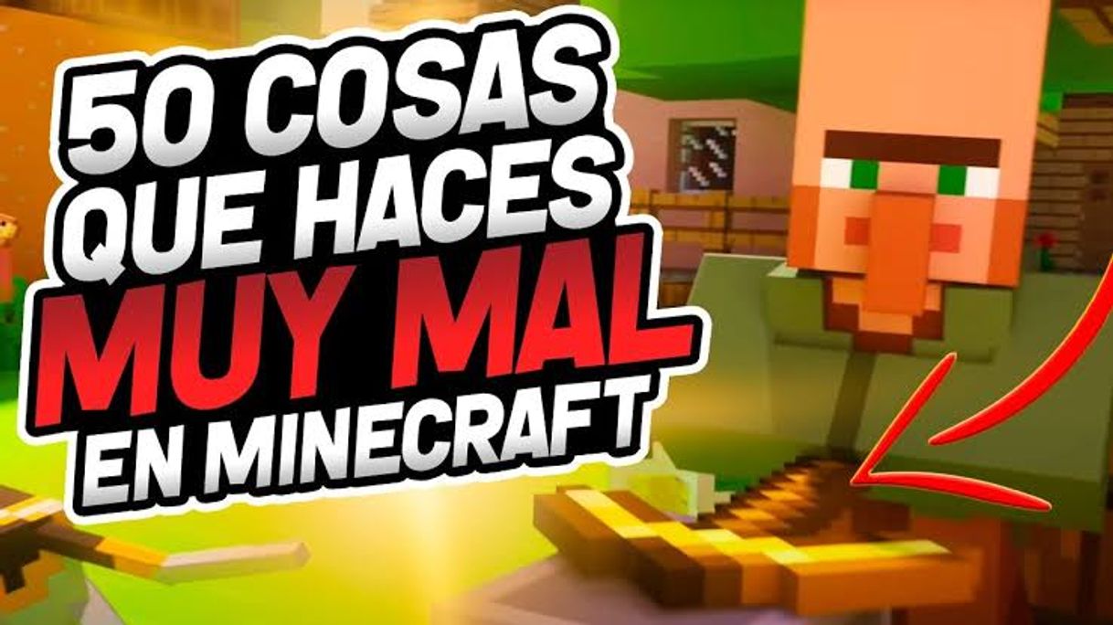 Moda 50 Cosas que haces MUY MAL en Minecraft! - YouTube