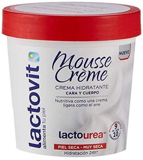 Lactovit Lacto-Urea Mousse Creme Cara & Cuerpo 250 ml