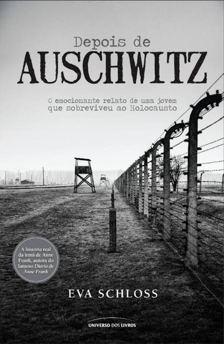 Book Depois de Auschwitz - Eva Schloss