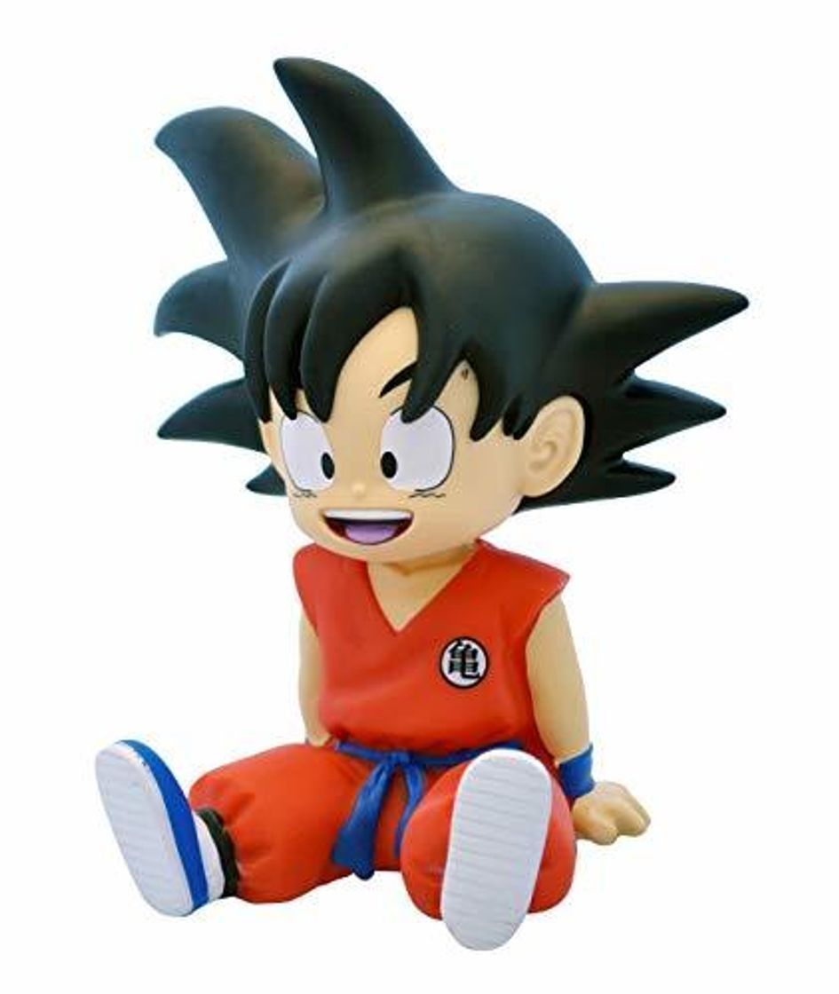 Social DragonPro Goku Sentado Mini Hucha 13,5 cm PVC Dragon Ball, Multicolor